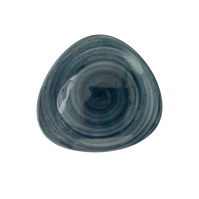 Talerz płytki 30cm KERA Delta, kolor morski
