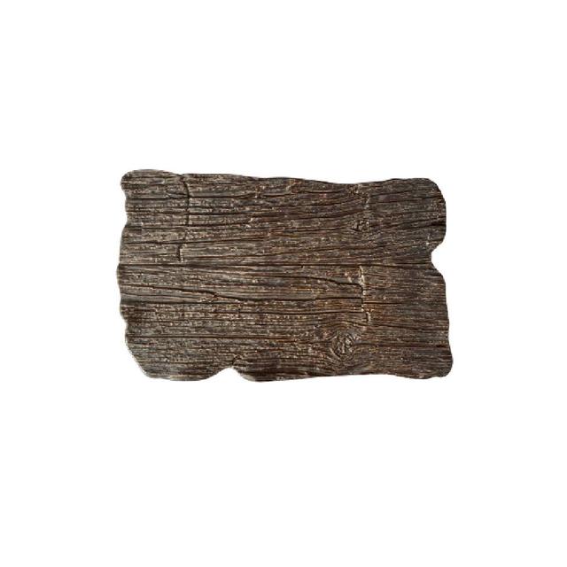 Talerz prostokątny 30x18cm KERA Moku, kolor hematyt