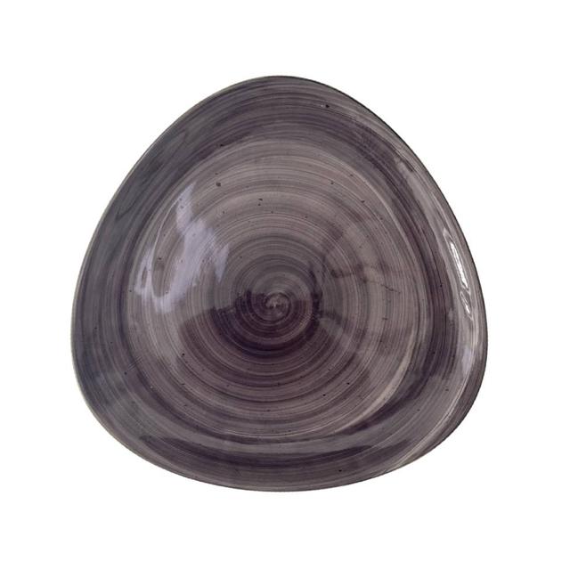 Talerz płytki 37cm KERA Delta, kolor fioletowy