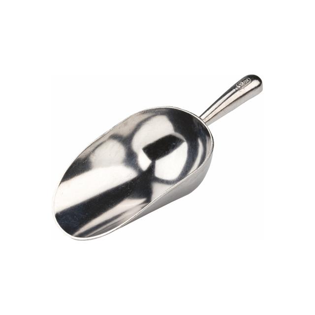 Szufelka do lodu aluminiowa, średnia 12 oz