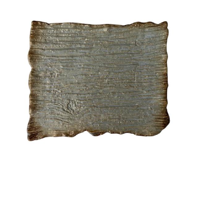 Półmisek prostokątny 35x27cm KERA Moku, kolor topaz