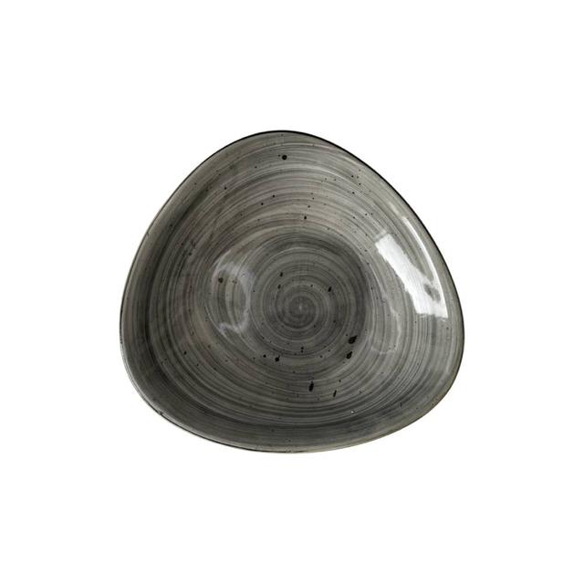 Talerz głęboki 27cm KERA Delta, kolor szary