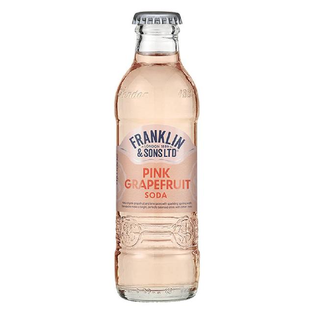 Franklin & Sons Pink Grapefruit Soda, napój butelka 200ml