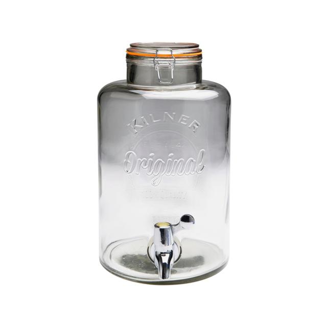 Słój szklany z plastikowym kranikiem Punch Barrel 8L