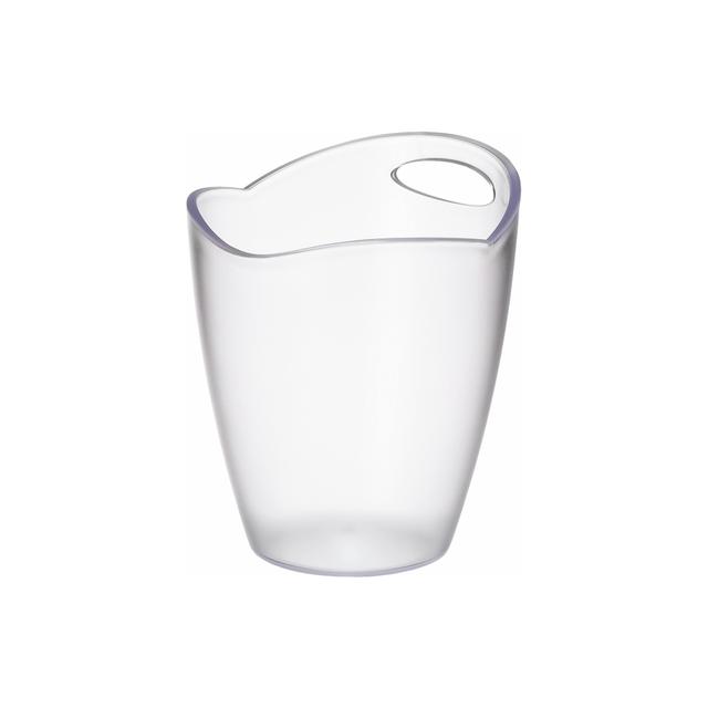 Wiaderko do szampana, klarowne, plastik szroniony