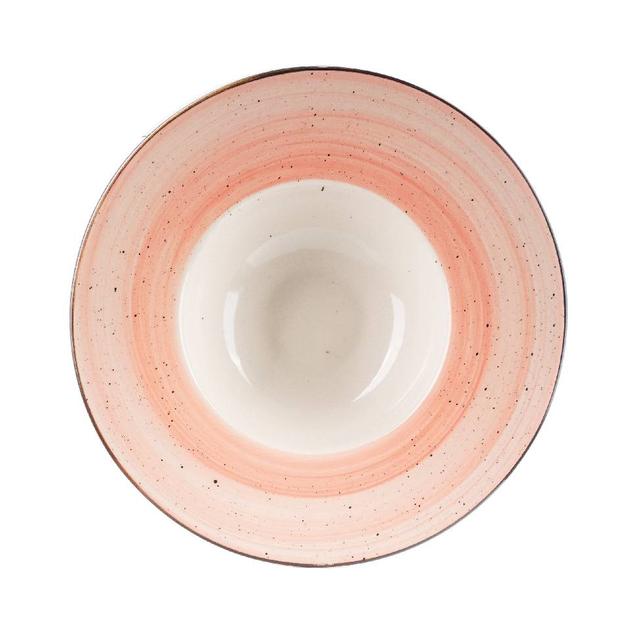 Talerz do pasty 23cm KERA Still, kolor różowy