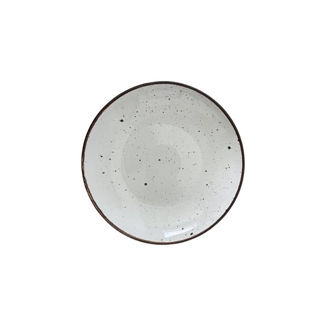 Talerz głęboki 24cm KERA Still, kolor kremowy