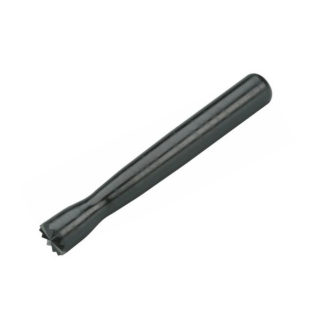 Rozgniatacz do owoców (muddler), ABS plastikowy z nacięciami, czarny, 21cm