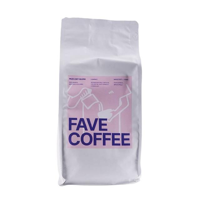 Kawa Fave Coffee Mleczny Blend 1kg
