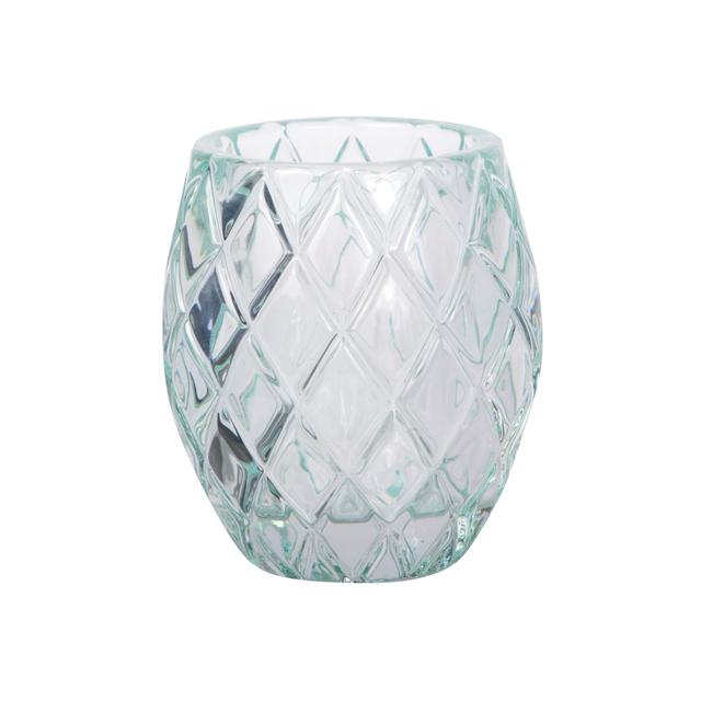 Świecznik Tealight Holder Votive turkusowy, 10cm