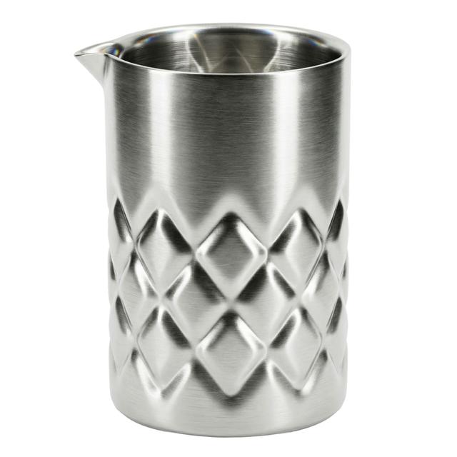 Kubek (Mixing Cup) barmański z lejkiem, podwójna ścianka, stal nierdzewna, 700ml