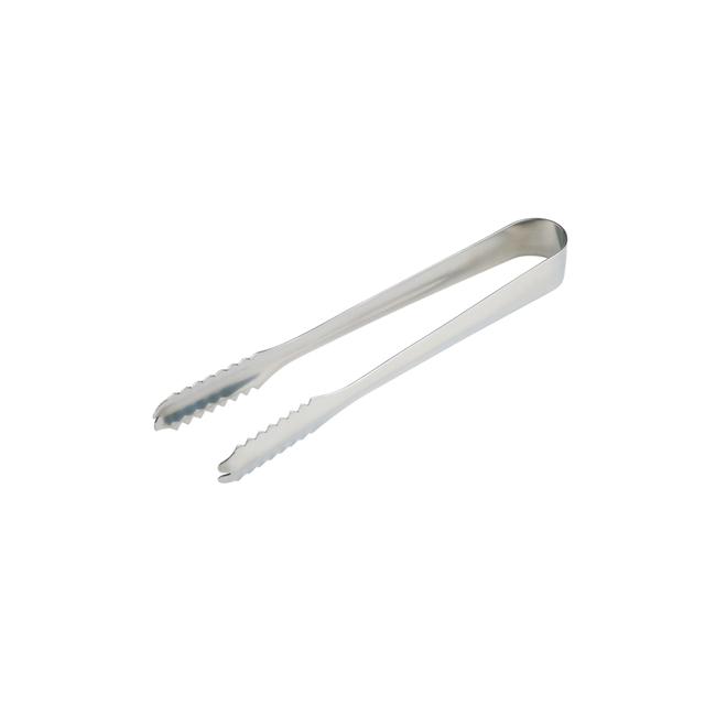 Szczypce do lodu 17,5cm, stal nierdzewna