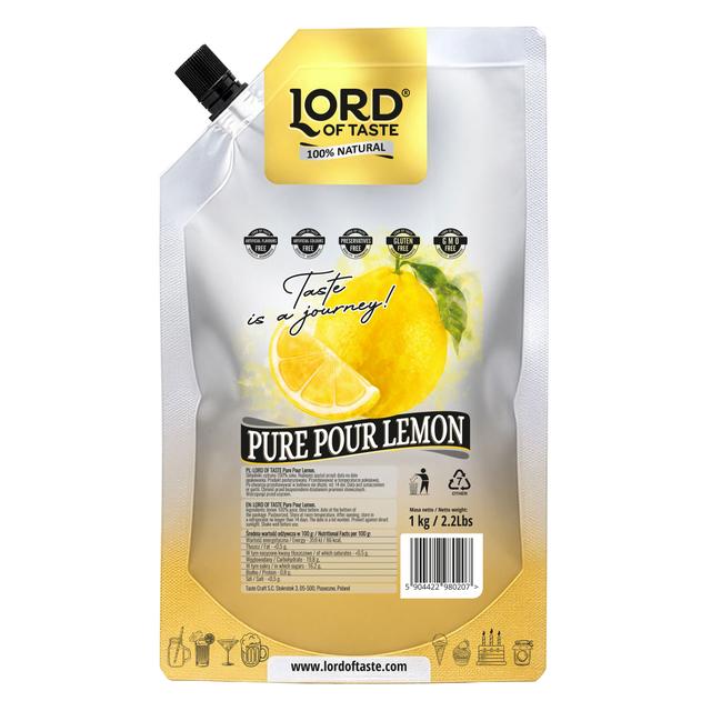 Sok Owocowy Lord Of Taste 100% Cytryna 1kg