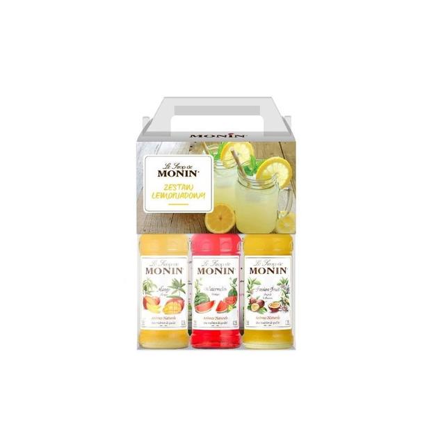 Zestaw lemoniadowy Monin 3x250ml