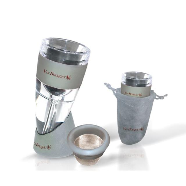 Aerator do napowietrzania wina (stojak i pokrowiec)