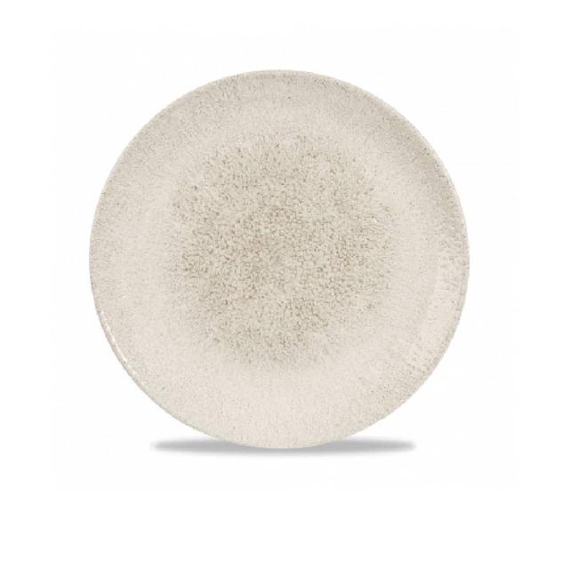 Raku Agate Grey Evolve Coupe Plate