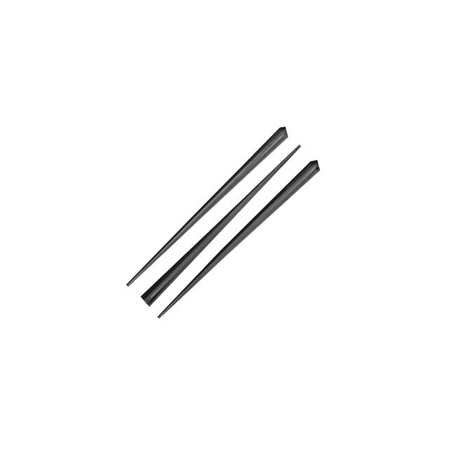 Wykałaczka cocktailowa Prisma, czarna 13,5cm, 1000szt