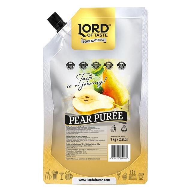 Puree Owocowe Lord of Taste Gruszka 1kg