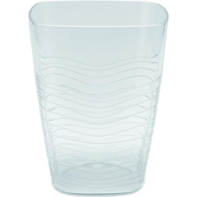 Wiaderko do szampana Waves, plastikowe, klarowne