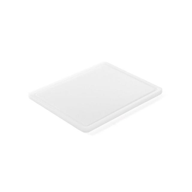 Deska do krojenia, biała, 32,5x26,5x1,8cm