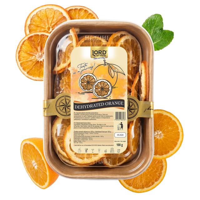 Pomarańcza suszona Lord of Taste, plastry 100g