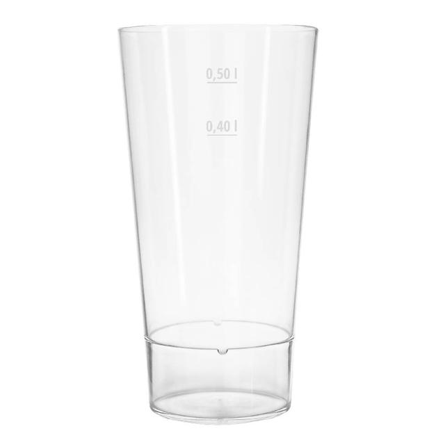 Szklanka plastikowa wysoka z poliwęglanu Semi Glass Conic Line 600ml (cechy 400ml/500ml)