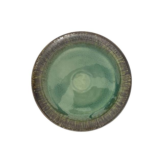 Talerz płytki 27cm KERA Still, kolor szmaragd