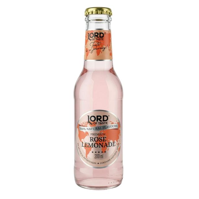 Lord of Taste, Premium Rose Lemonade (lemoniada różana), napój butelka 200ml