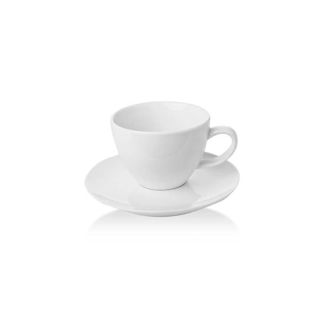 Filiżanka elegancka Bianco 70ml ze spodkiem