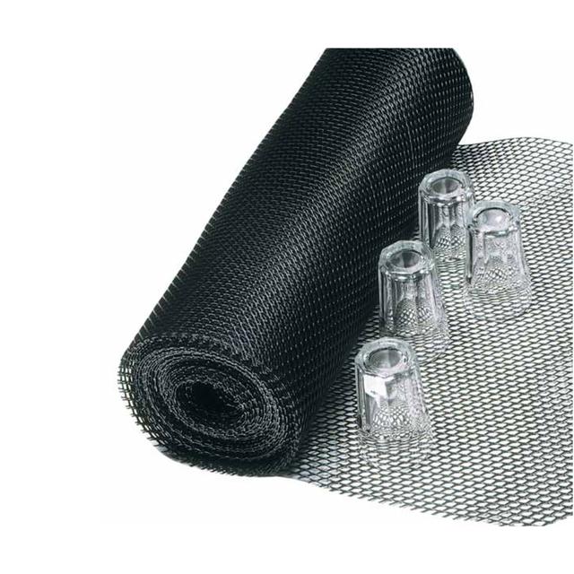 Mata barowa do wykładania blatów barowych w rolce, czarna, 2,3mx61cm