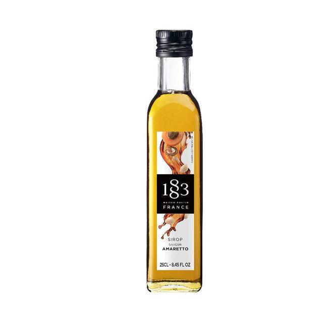 Syrop 1883 Routin Amaretto, szklana butelka 250ml
