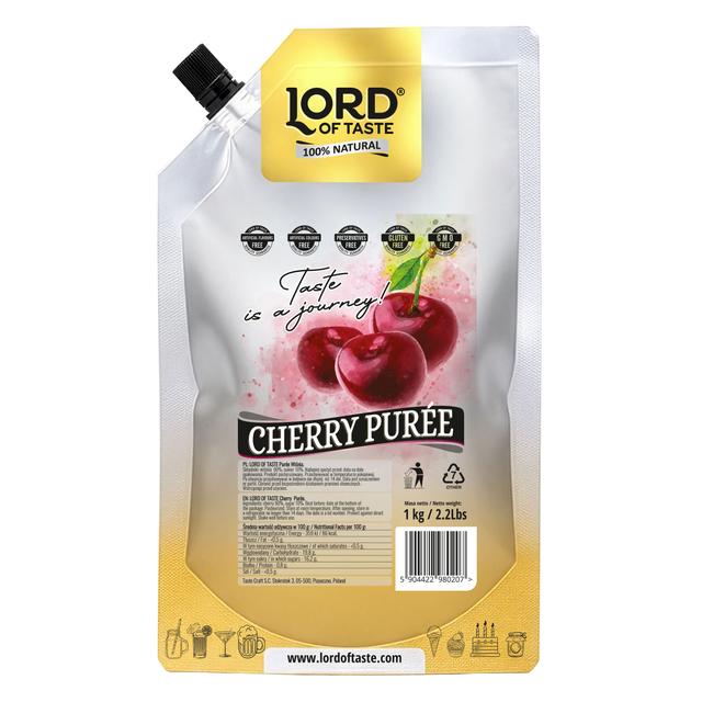 Puree Owocowe Lord of Taste Wiśnia 1kg
