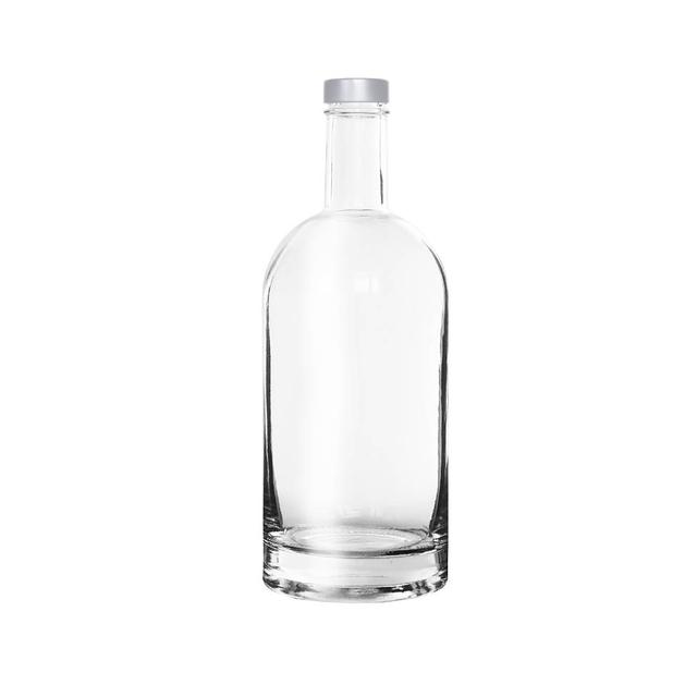 Butelka szklana z zakrętką (GPI) TREND 500ml, okrągła