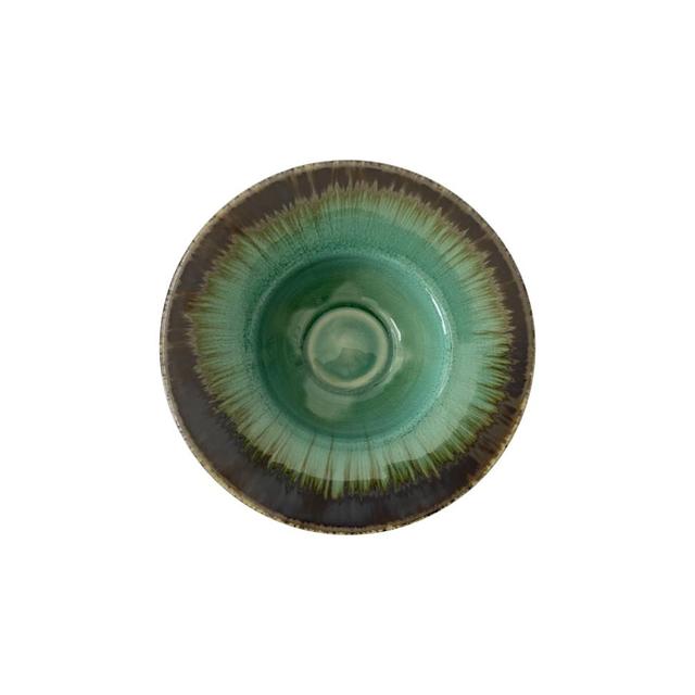 Talerz do pasty 23cm KERA Still, kolor szmaragd