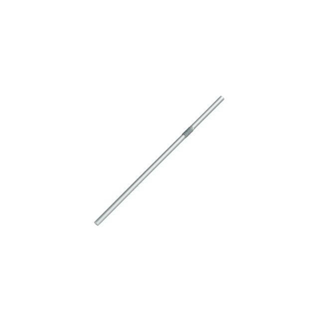 Słomki cocktailowe, łamane, srebrne, 19,5cm, 500szt