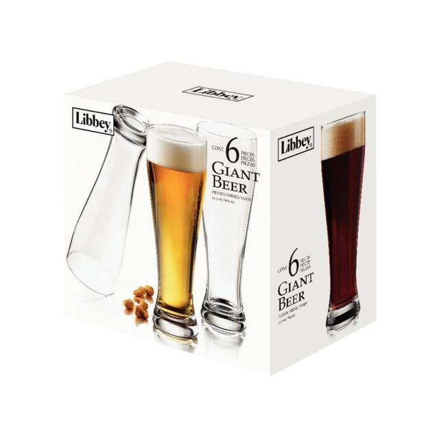 Zestaw kufli do piwa Giant Beer 6 elementów