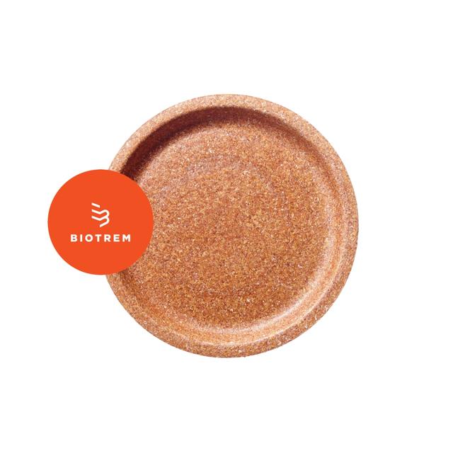 Talerz z otrębów pszennych 24cm op.100