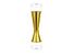 Miarka barowa (Jigger) 25/50ml, Japan, polerowana, kolor złoty (plus skala 20/40ml)