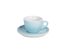 Filiżanka do cappucino 160ml APS Colored Sets, błękitna (ze spodkiem)
