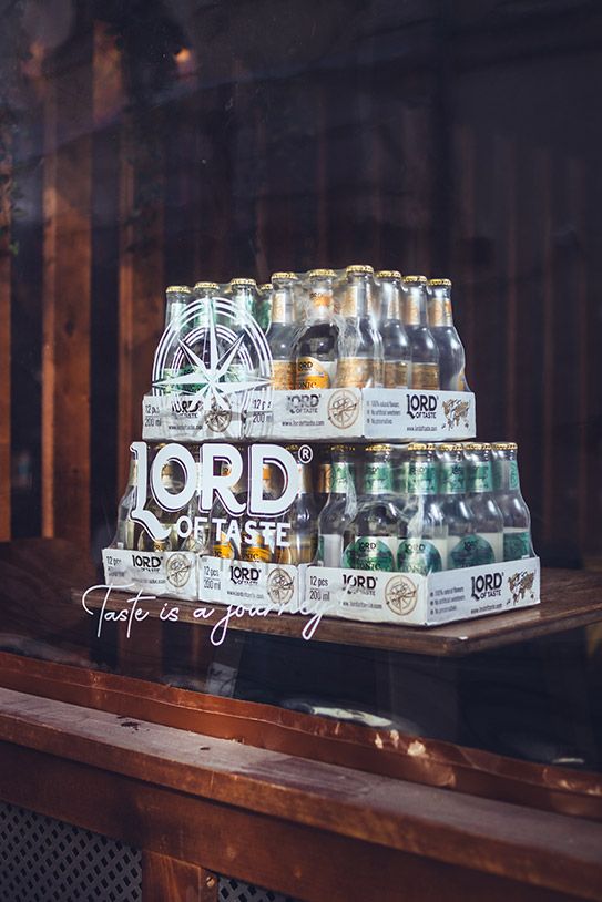 Lord of  Taste, Premium Elderflower (kwiat bzu) Tonic Water, napój butelka 200ml