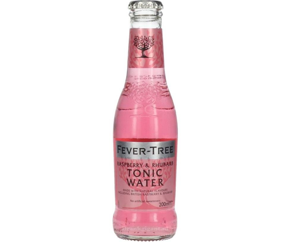 Fever Tree, Raspberry & Rhubarb Tonic. Water, butelka 200ml Sklep APS