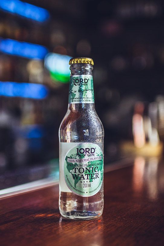 Lord of  Taste, Premium Elderflower (kwiat bzu) Tonic Water, napój butelka 200ml